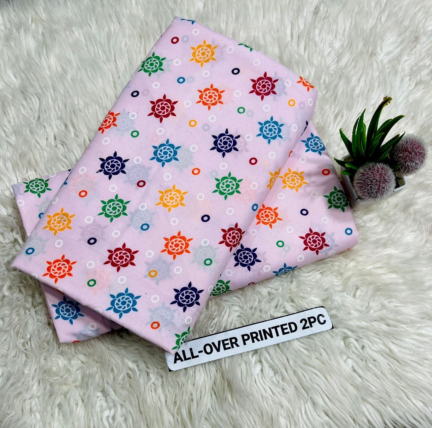 Summer Cotton 2Pc Allover Print