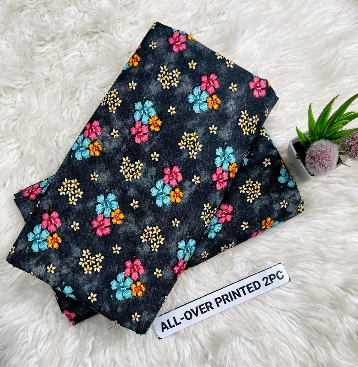 Summer Cotton 2Pc Allover Print