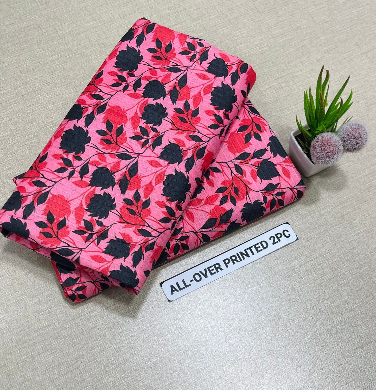 Summer Cotton 2Pc Allover Print