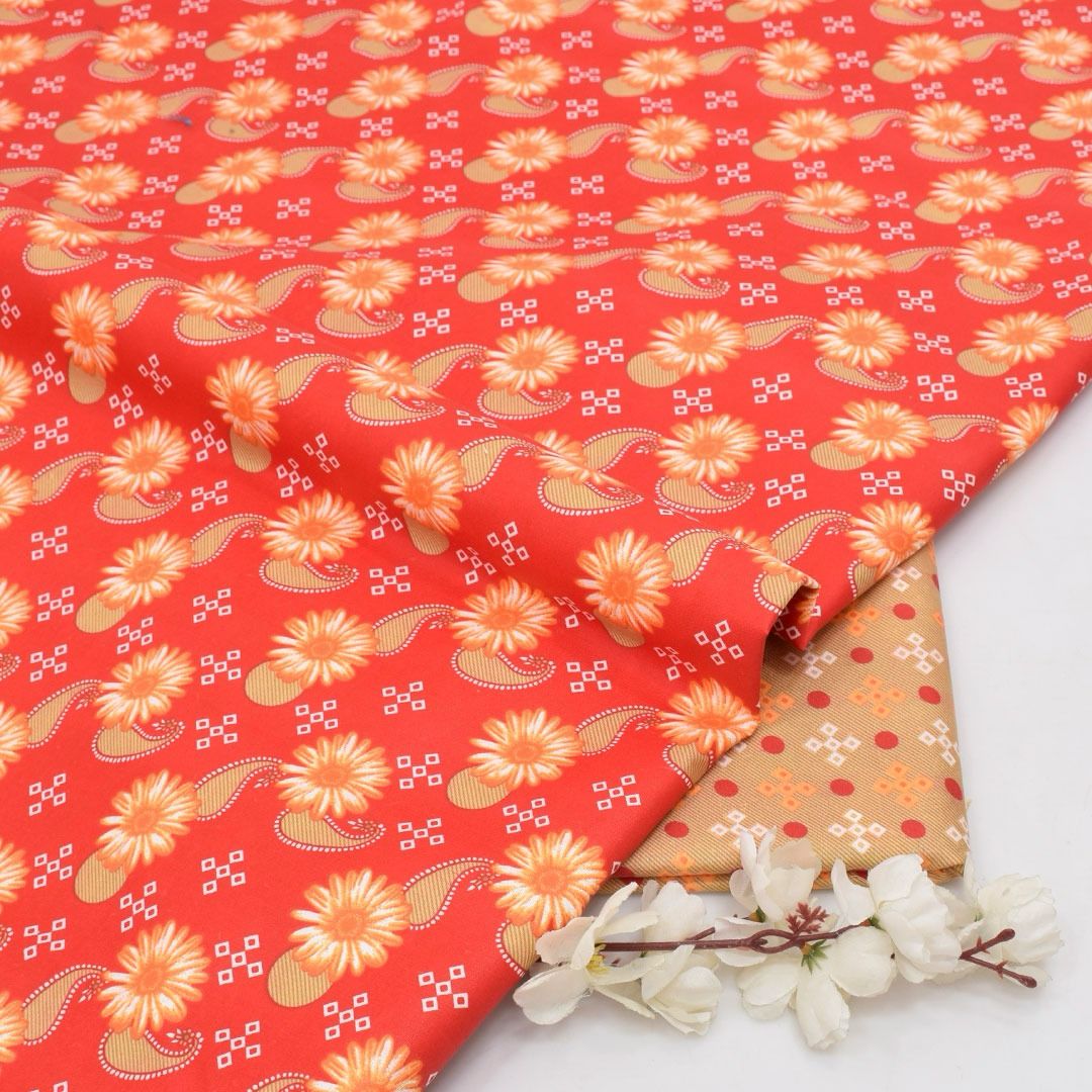 Summer Cotton 2Pc Allover Print