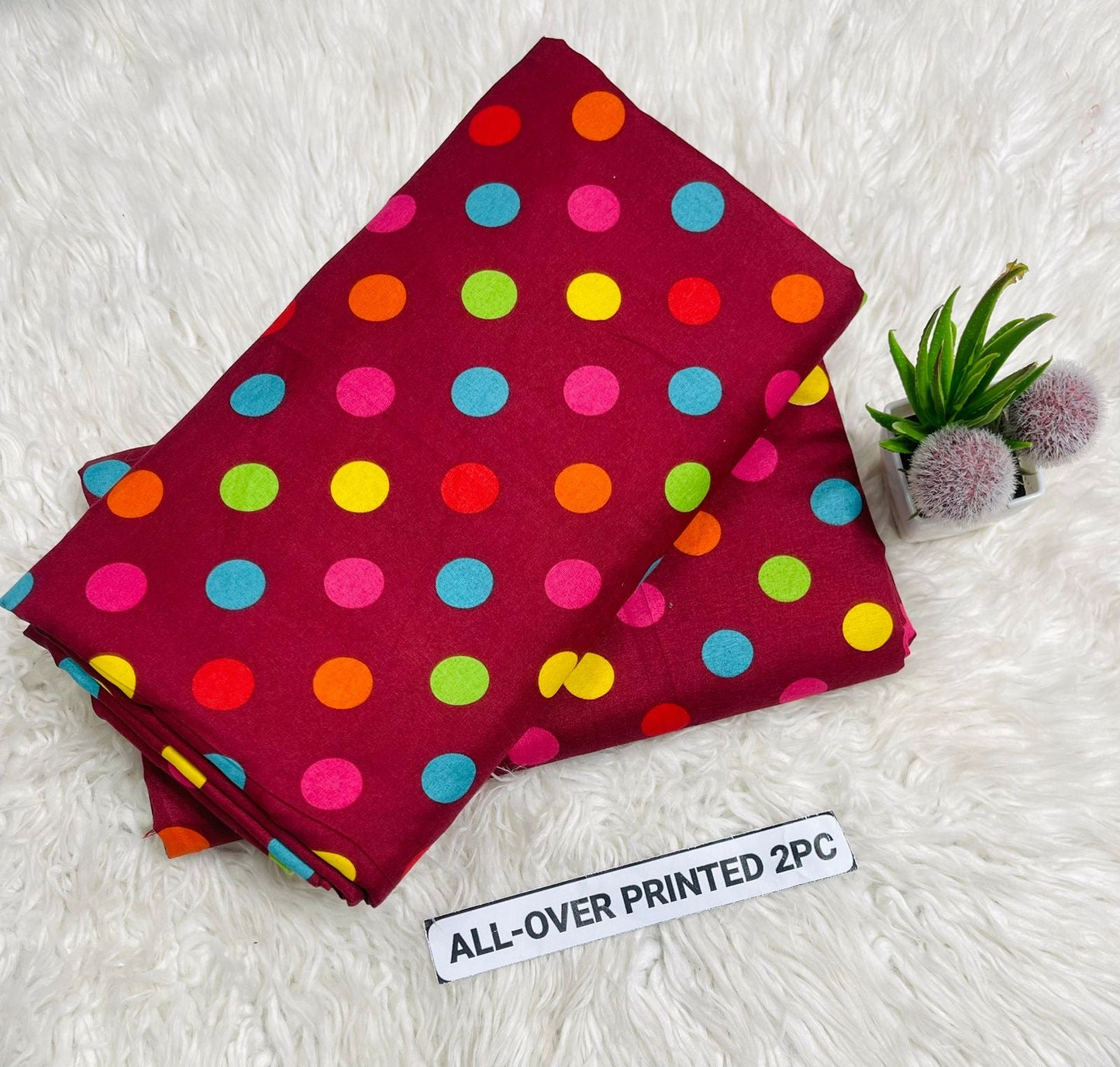 Summer Cotton 2Pc Allover Print