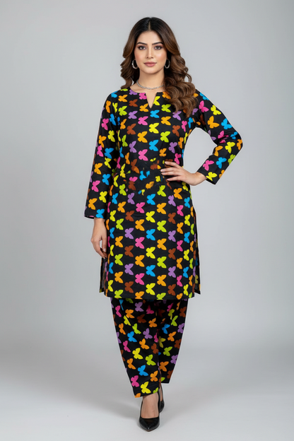 Summer Cotton 2Pc Allover Print