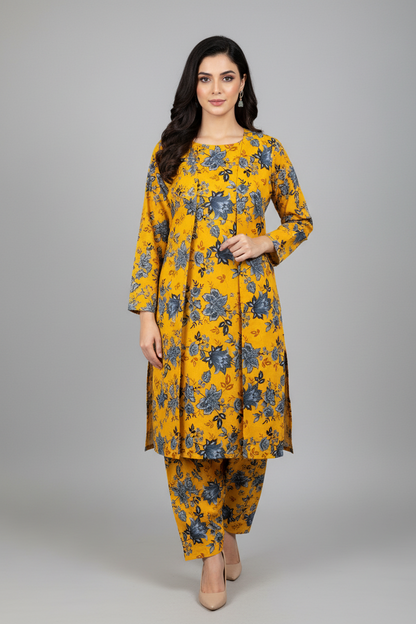 Summer Cotton 2Pc Allover Print