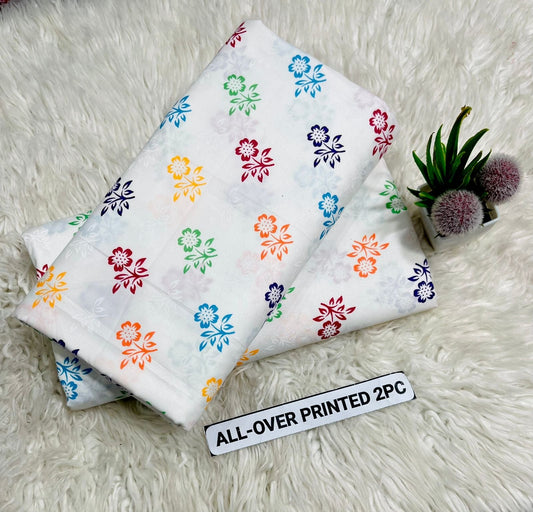 Summer Cotton 2Pc Allover Print