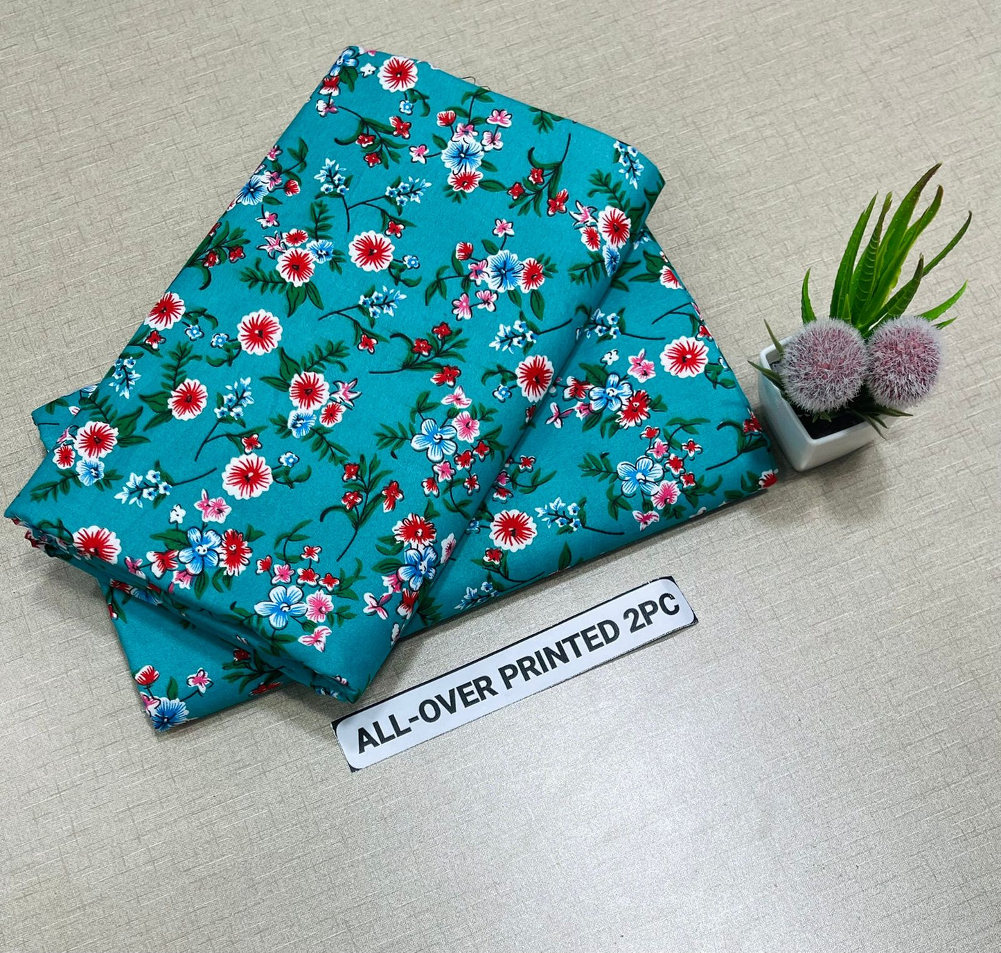 Summer Cotton 2Pc Allover Print