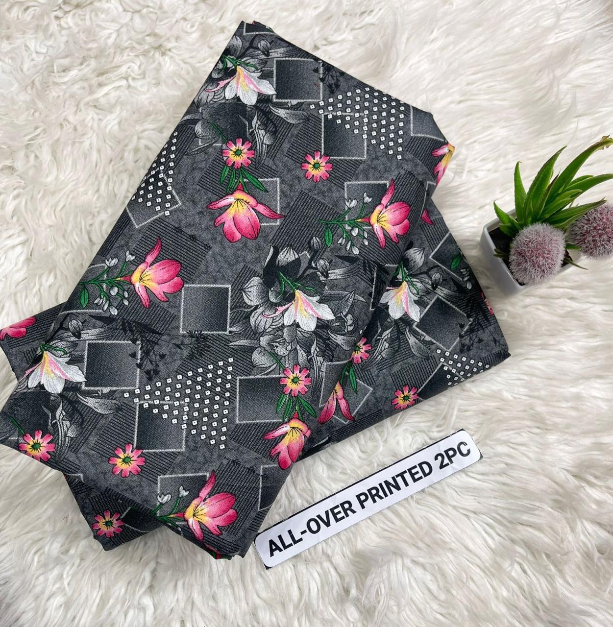 Summer Cotton 2Pc Allover Print